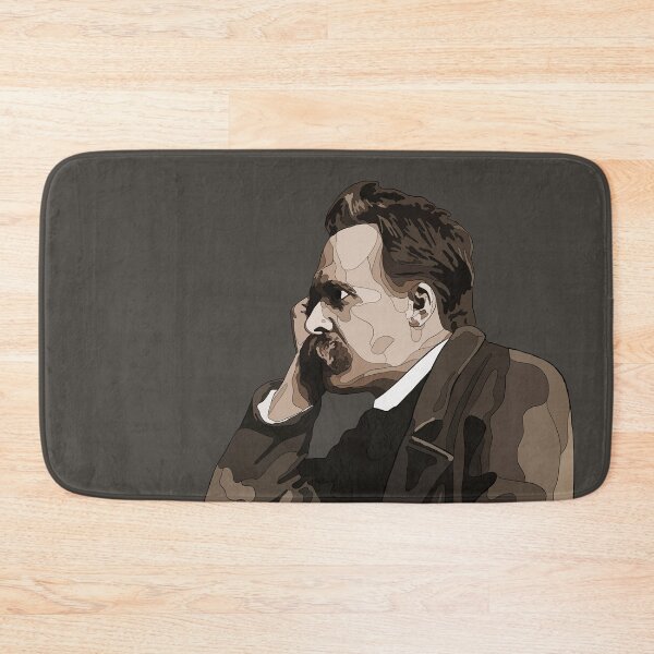 Item preview, Illustration of Friedrich Nietzsche - German philosopher, cultural critic and philologist designed and sold by billky.