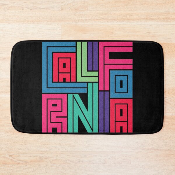 Item preview, California State Calligraphic Design in Vintage Style  designed and sold by deepakrode7.