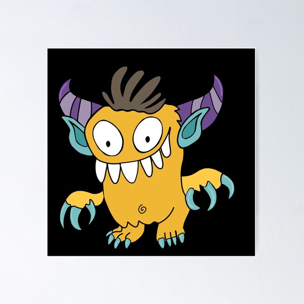 Item preview, Florian the friendly monster  designed and sold by Haloproductions.