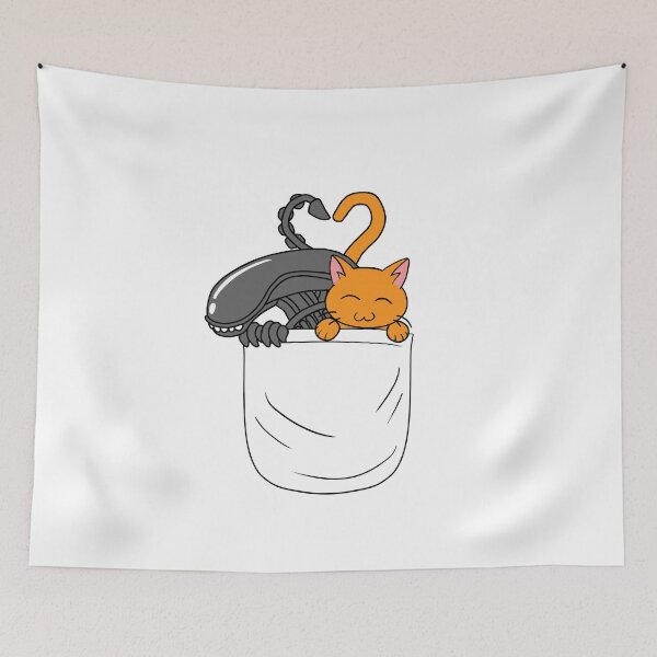Item preview, Alien & Jonesy Pocket designed and sold by CCCDesign.