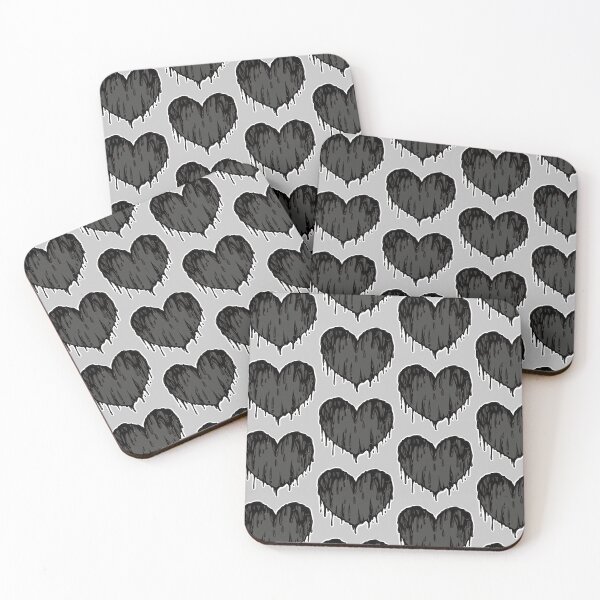 Item preview, Drippin Hearts // Black designed and sold by Senikko.