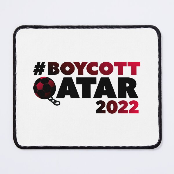 Item preview, BOYCOTT QATAR 2022 PROTEST designed and sold by WeirdFlexMob.
