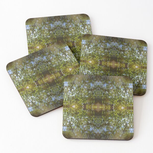 Item preview, Reflected leaves in the lake. Calm water meets symmetry 4 designed and sold by Heidemüllerin.