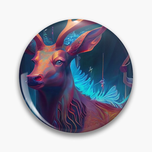 Artikelvorschau, Deer Spirit Animal 2 entworfen und verkauft von MadeByHaresShop.