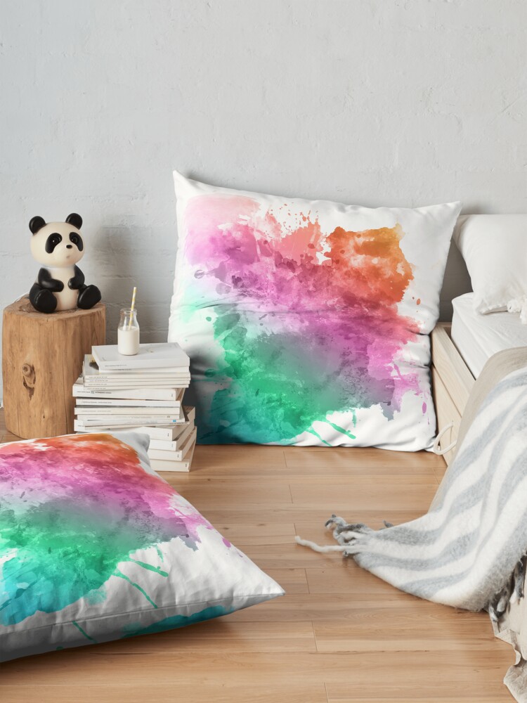 Alternate view of color Floor Pillow