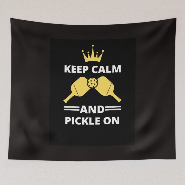 Item preview, Keep Calm and Go Pickleball Funny Design designed and sold by Calymera.