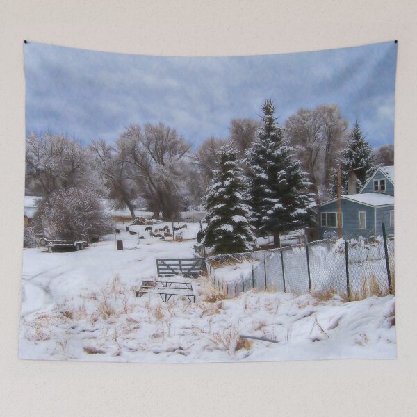 Item preview, Snowy Ranch House designed and sold by dogplay.