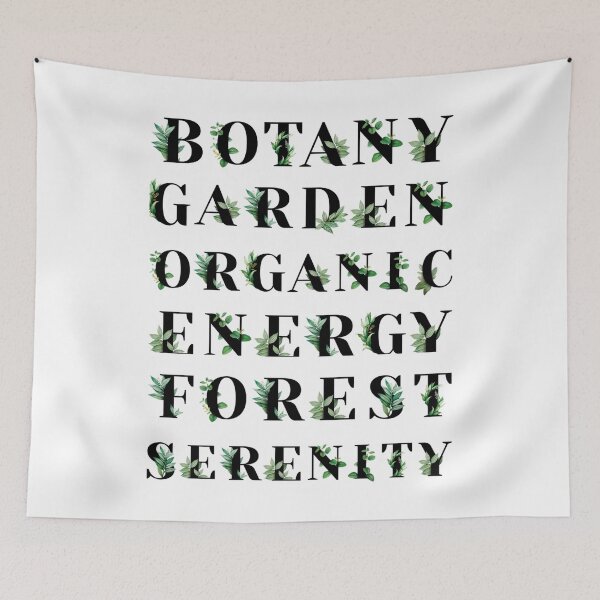 Item preview, Botany Words designed and sold by ArtemisDesignss.