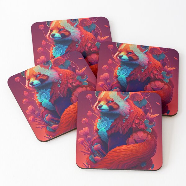 Artikelvorschau, Red Panda Spirit Animal 1 entworfen und verkauft von MadeByHaresShop.