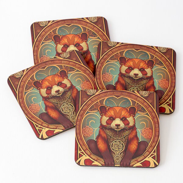 Artikelvorschau, Red Panda Spirit Animal 2 entworfen und verkauft von MadeByHaresShop.