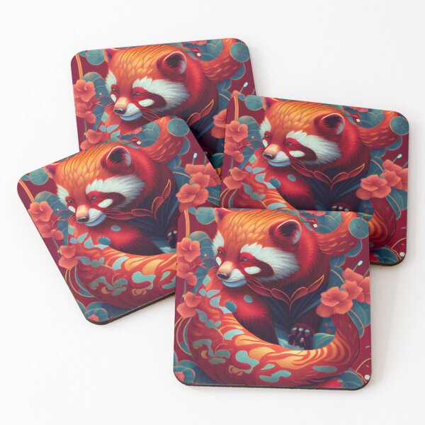 Artikelvorschau, Red Panda Spirit Animal 3 entworfen und verkauft von MadeByHaresShop.