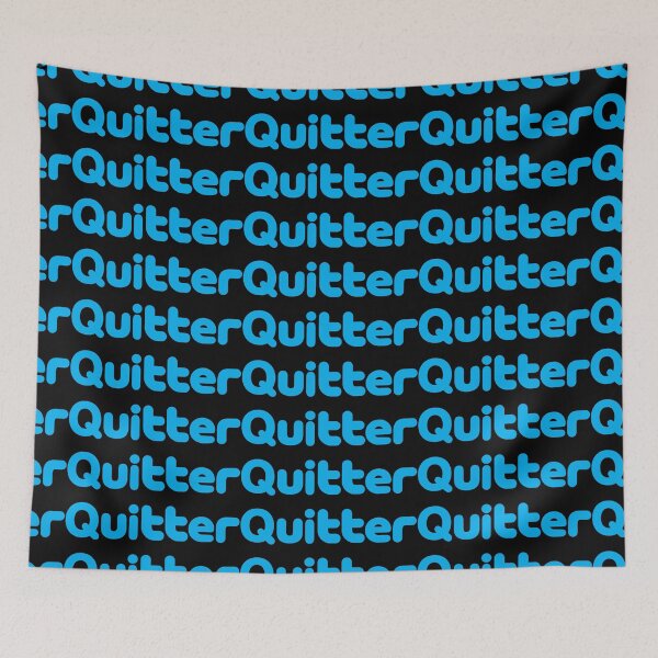 Item preview, Twitter Quitter designed and sold by Brubarell.