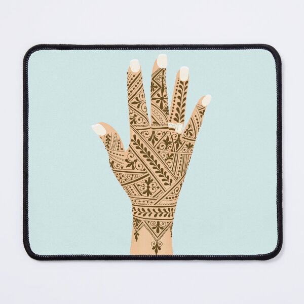 Item preview, Moroccan Fessi Henna Tattoo - Brown Intricate Henna designed and sold by HennaArtista.
