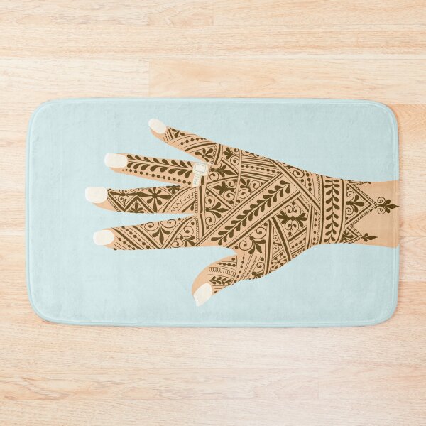 Item preview, Moroccan Fessi Henna Tattoo - Brown Intricate Henna designed and sold by HennaArtista.