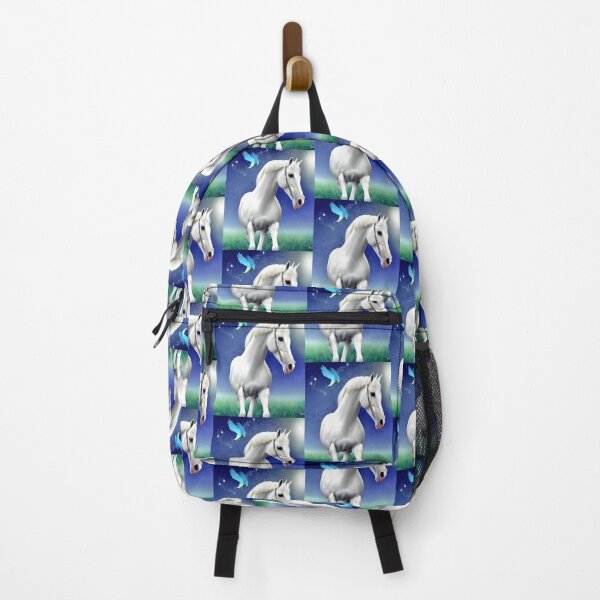 Item preview, A Beautiful White Horse designed and sold by The Love Quill.