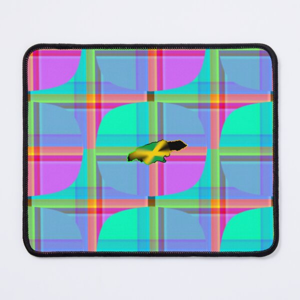 Item preview,  UNFORGETTABLE WEST INDIES CHRISTMAS SOUVENIRS - UNIQUE ABSTRACT CARIBBEAN GEOMETRIC PATTERN - GREATJAMAICAN VIBES FLAG INSPIRATION designed and sold by Ralek.
