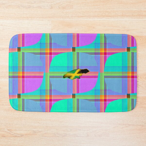 Item preview,  UNFORGETTABLE WEST INDIES CHRISTMAS SOUVENIRS - UNIQUE ABSTRACT CARIBBEAN GEOMETRIC PATTERN - GREATJAMAICAN VIBES FLAG INSPIRATION designed and sold by Ralek.