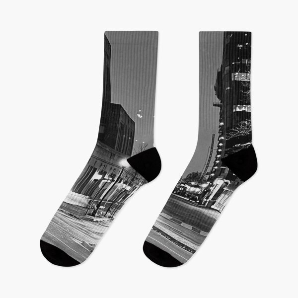 Item preview, city street  designed and sold by JayMonochrome.
