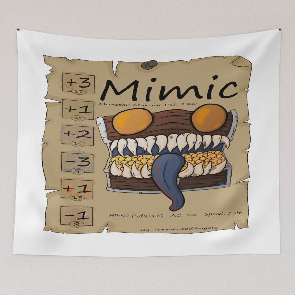 Item preview, Mimic Stats designed and sold by TormentedAngel8.