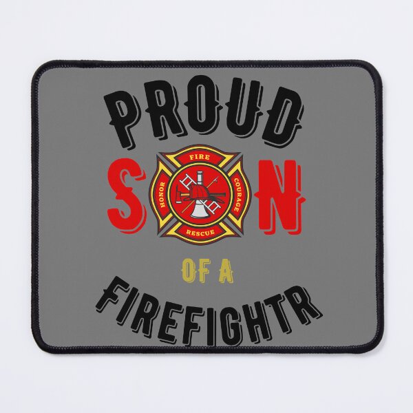 Item preview, Firefighter Son, Proud Son of a Firefighter Boys, Funny Firefighter, Firetruck, Fire Truck, Fireman Boy designed and sold by Diferenty Shop ⭐⭐⭐⭐⭐.