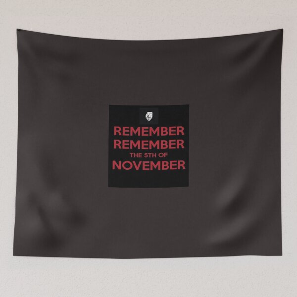 Item preview, Remember The Fifth Of November Classic T-Shirt  designed and sold by sagestar.