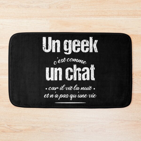 Item preview, Geek et chat designed and sold by mhdeilesannp.