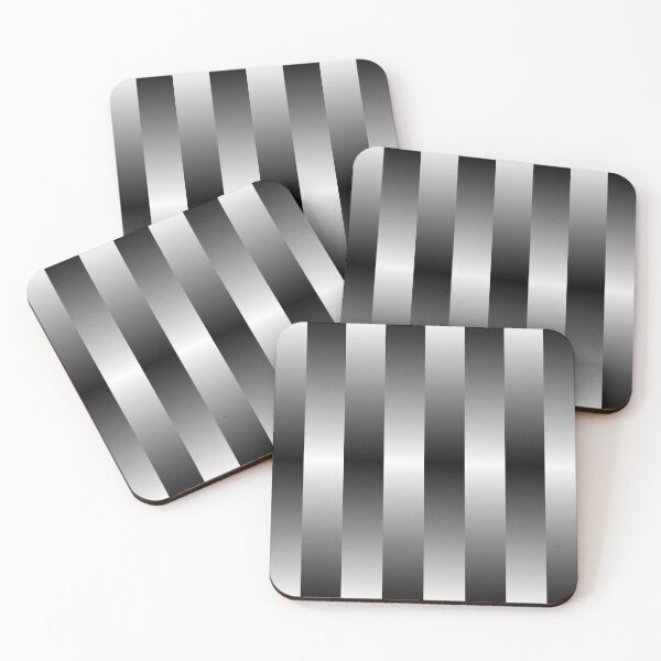 Item preview, Gradient Stripes (Black and White) designed and sold by iconymous.