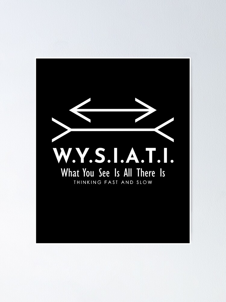 W.Y.S.I.A.T.I. - Daniel Kahneman | Poster