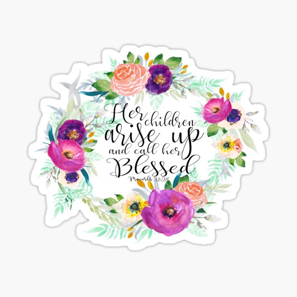 Item preview, Proverbs 31:28  designed and sold by nimblemuse.