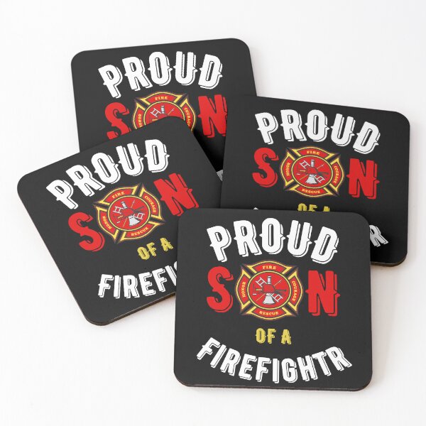 Item preview, Firefighter Son, Proud Son of a Firefighter Boys, Funny Firefighter, Firetruck, Fire Truck, Fireman Boy designed and sold by Diferenty Shop  ⭐⭐⭐⭐⭐.