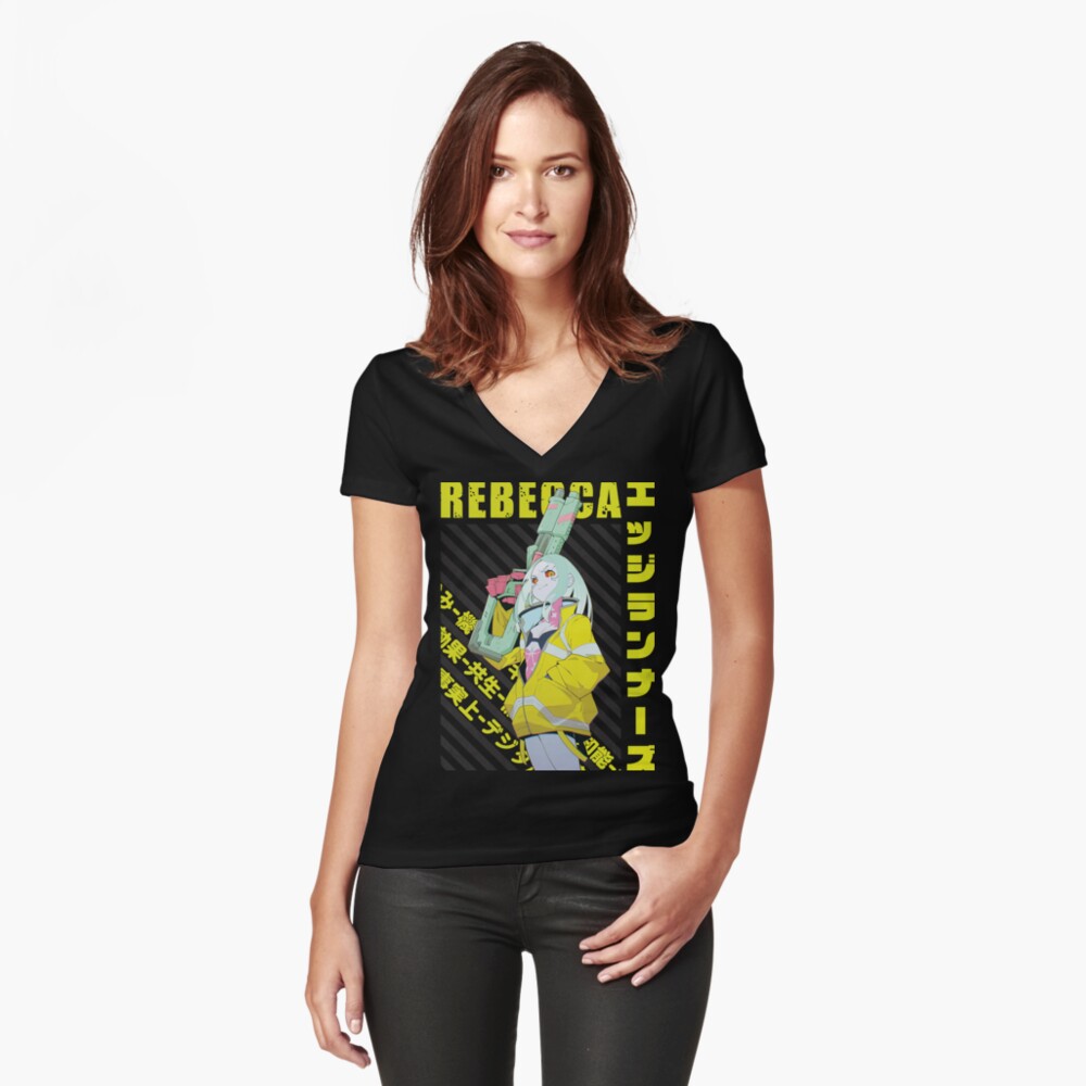 Item preview, Fitted V-Neck T-Shirt designed and sold by Recup-Tout.