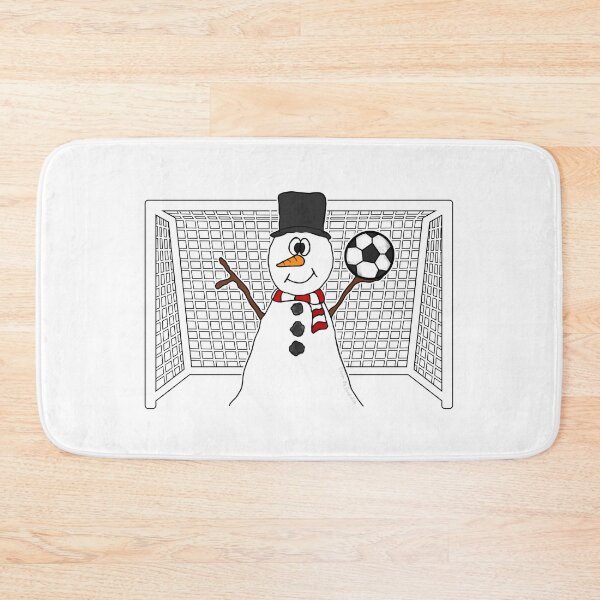 Item preview, Christmas Football Snowman Soccer Xmas 2022 designed and sold by doodlerob.