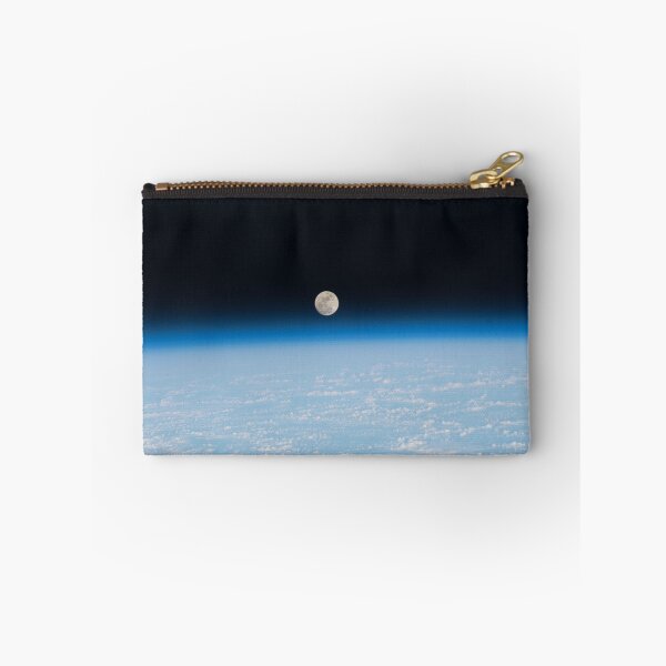 Item preview,  Earth And Moon From Space - Fantastic HD image of Earth taken from Orbit - International Space Station #iss designed and sold by Very Peculiar.