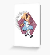 Angie in Wonderland Greeting Card