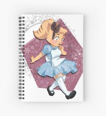 Angie in Wonderland Spiral Notebook