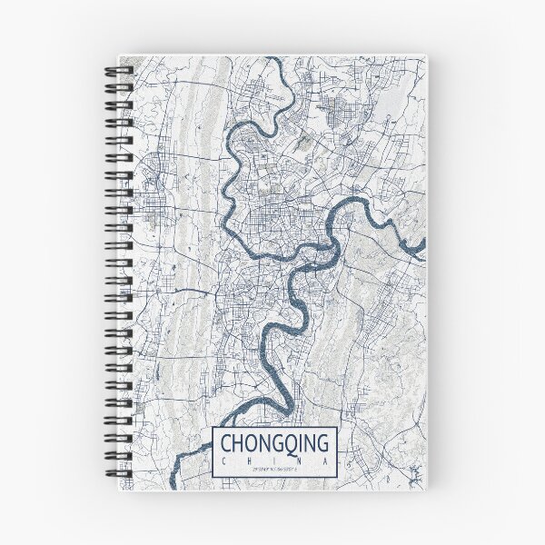 Item preview, Chongqing City Map of China - Coastal designed and sold by deMAP.