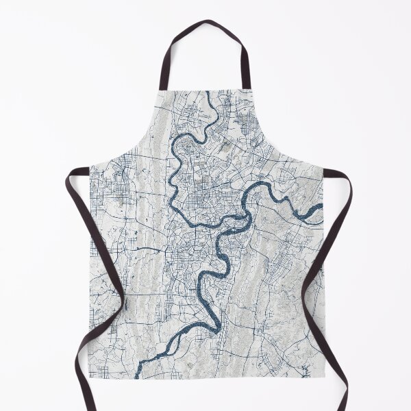 Item preview, Chongqing City Map of China - Coastal designed and sold by deMAP.