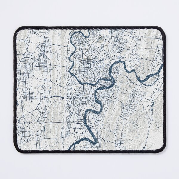 Item preview, Chongqing City Map of China - Coastal designed and sold by deMAP.