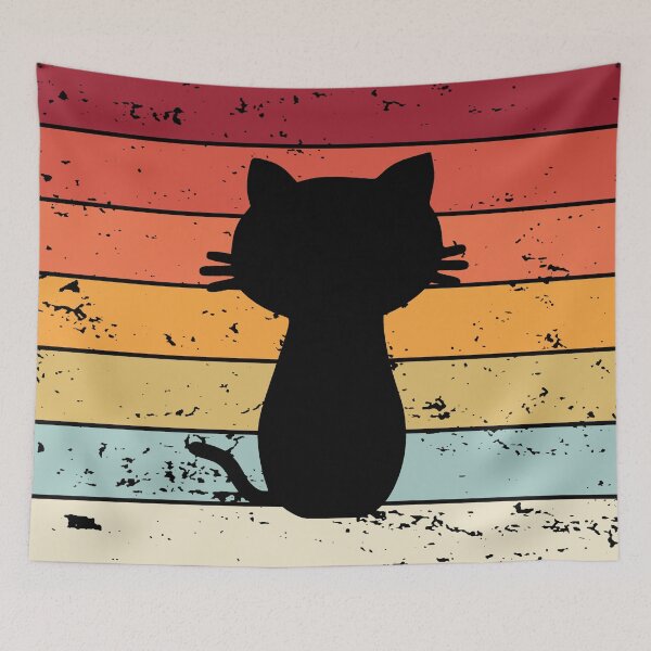 Item preview, Cat Looking At Sunset designed and sold by Sunset Design.