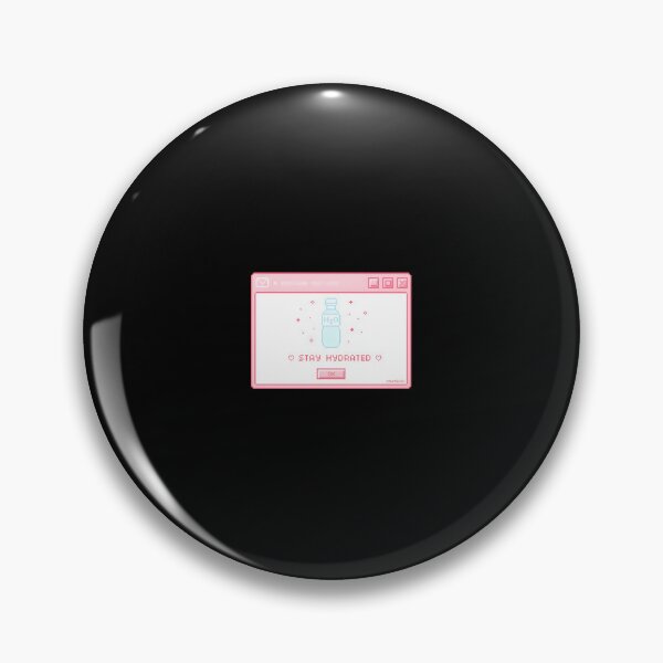 Item preview, Stay Hydrated Notification Sticker designed and sold by seeteshemooo.