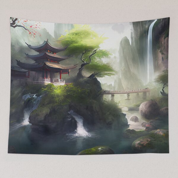 Item preview, Zen landscape designed and sold by CEVmemories.
