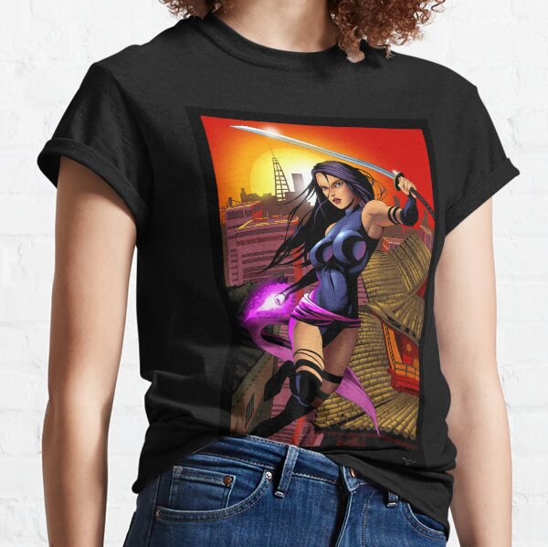 Vista previa del artículo con la obra «Psylocke», diseñado y vendido por mikekimart.