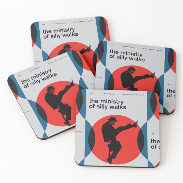 Item preview, poster the ministry of silly walks designed and sold by chillstudio.
