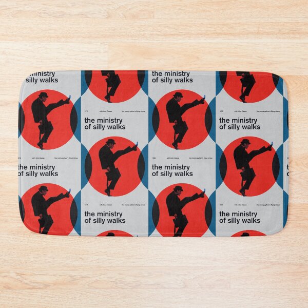 Item preview, poster the ministry of silly walks designed and sold by chillstudio.