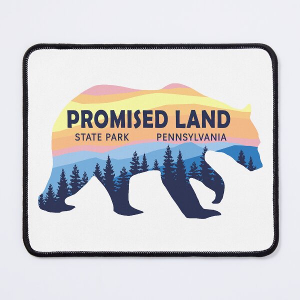 Item preview, Promised Land State Park Sunset Bear Logo designed and sold by VanyaKar.
