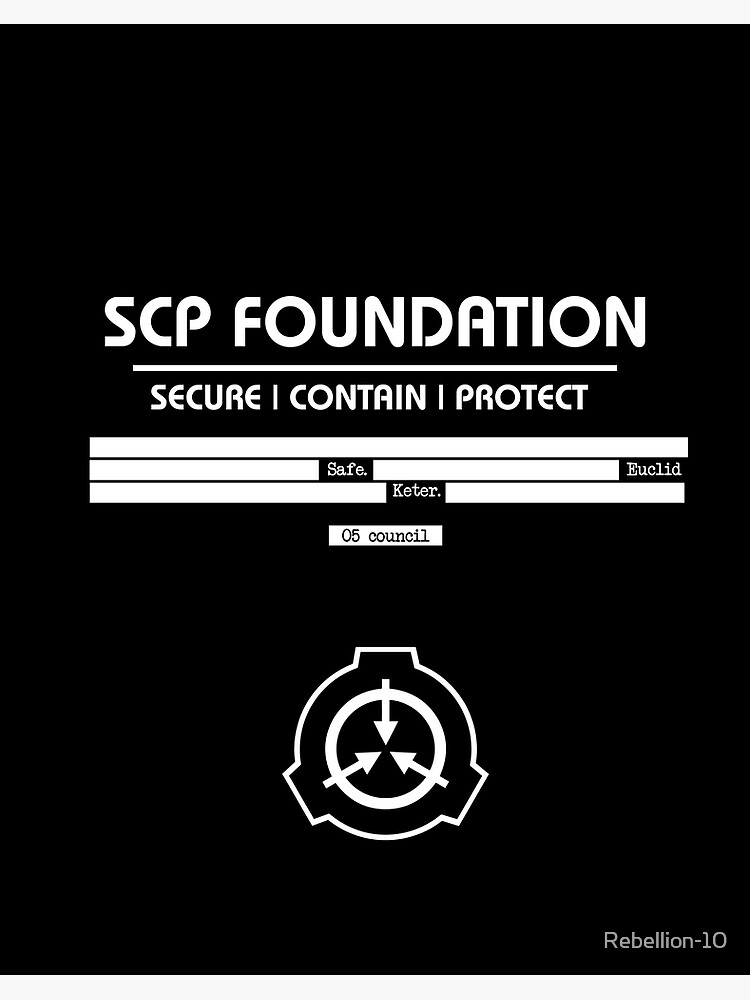 SCP foundation: Keter Art Board Print for Sale by Rebellion-10