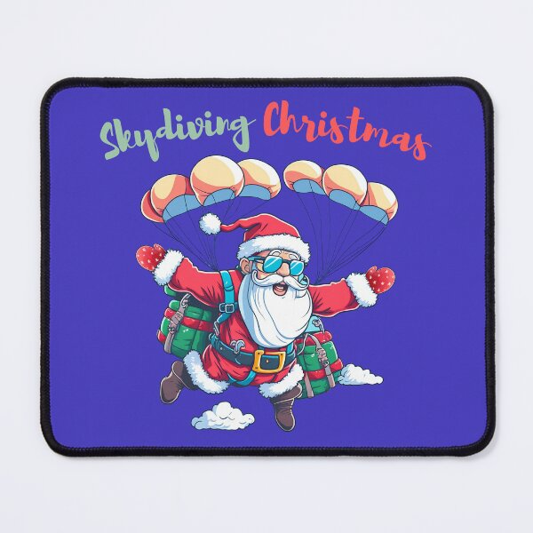 Item preview, Santa Skydiving, merry christmas designed and sold by HarriPaloma.