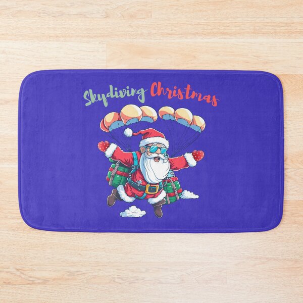 Item preview, Santa Skydiving, merry christmas designed and sold by HarriPaloma.