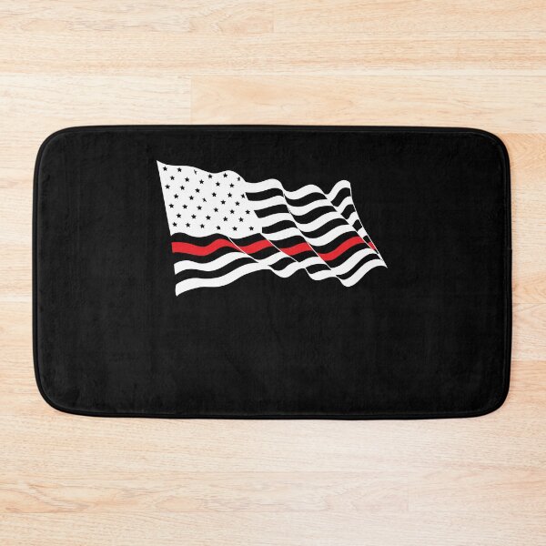 Item preview, Thin Red Line Flag Support for Firefighters Rescue Workers and EMTs, Fire Fighter Gift For Fireman designed and sold by Diferenty Shop  ⭐⭐⭐⭐⭐.
