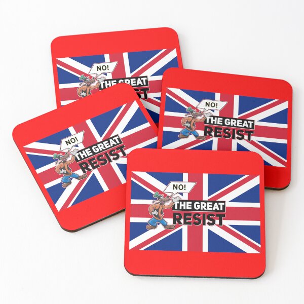 Item preview, THE GREAT RESIST ENGLAND FLAG designed and sold by GraffitiBomberZ.